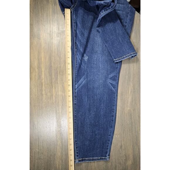Judy Blue Jeans Mid Rise Relaxed Fit Denim Womens Plus 20W One Step At A Time - Picture 8 of 8